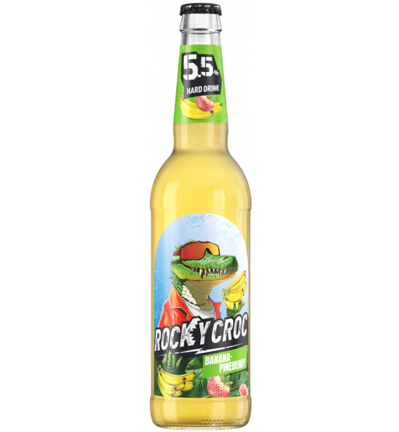 Rocky Croc со вкусом банана и пайнберри