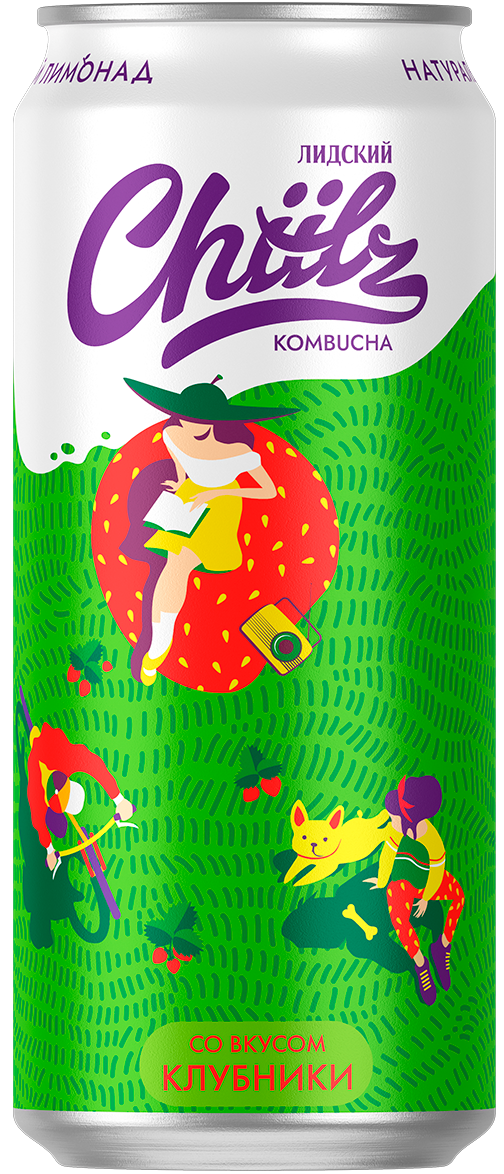 Копия CHIILZ KOMBUCHA клубника