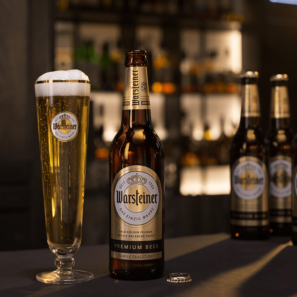 Немецкое пиво Warsteiner (Варштайнер) в Беларуси - производитель Лидское  пиво