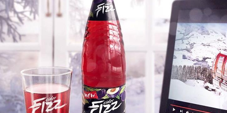 Новы слівовы сідр Fizz з’явіўся на паліцах крам