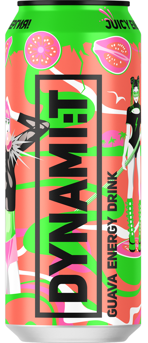 Энергетык DYNAMI:T Guava Energy Drink