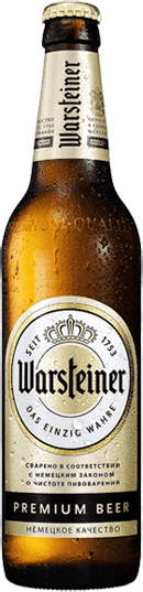 WARSTEINER PREMIUM BEER