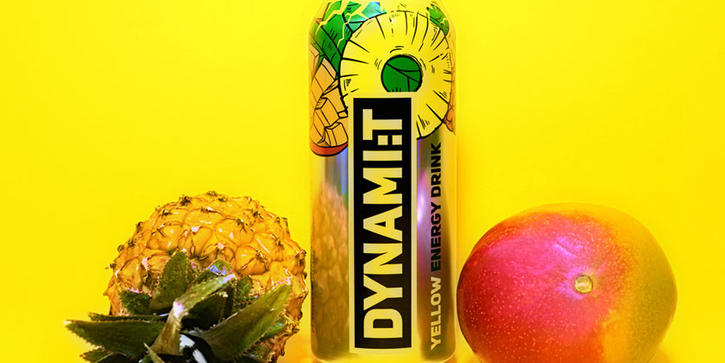 Bringing the summer closer with new DYNAMI:T YELLOW ENERGY DRINK!