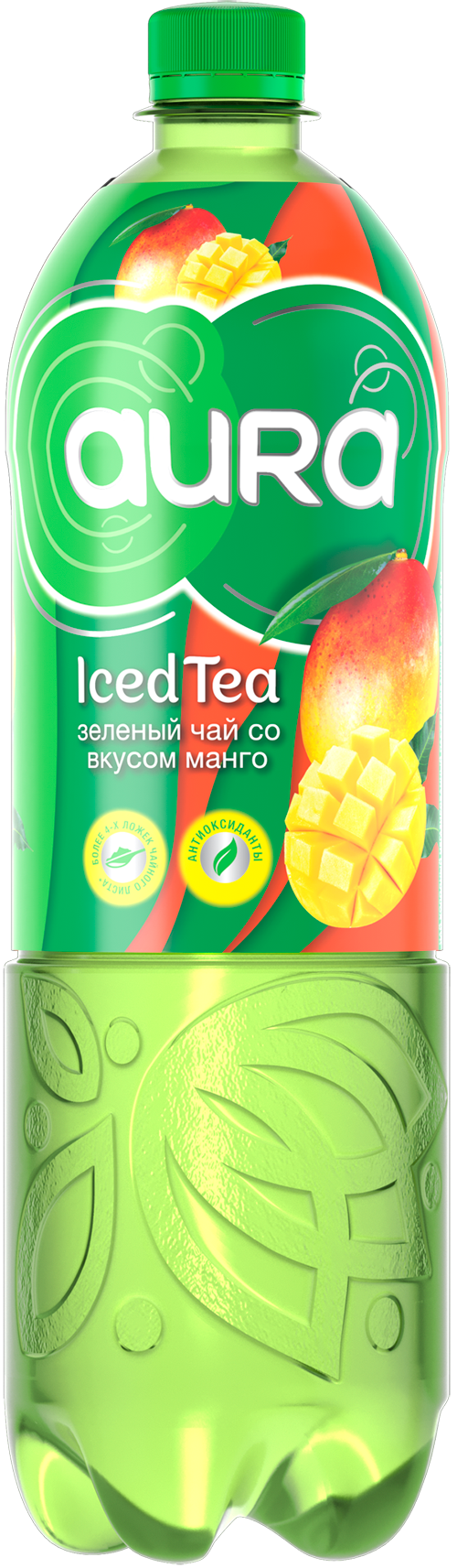 Aura Iced Tea Green tea with mango flavor