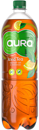 AURA Iced Tea – Black tea with lemon