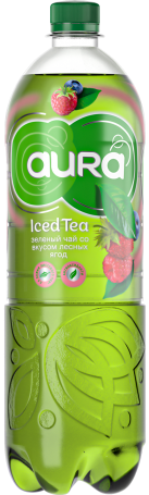AURA Iced Tea – Green tea with wild berries